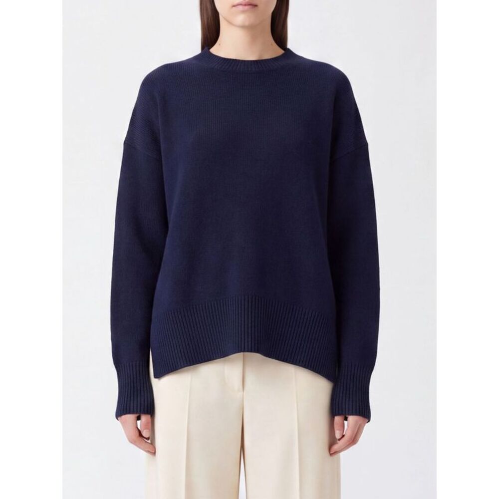 Jil Sander Women Jil Sander Cashmere Crewneck Jumper With Dropped Shoulders
